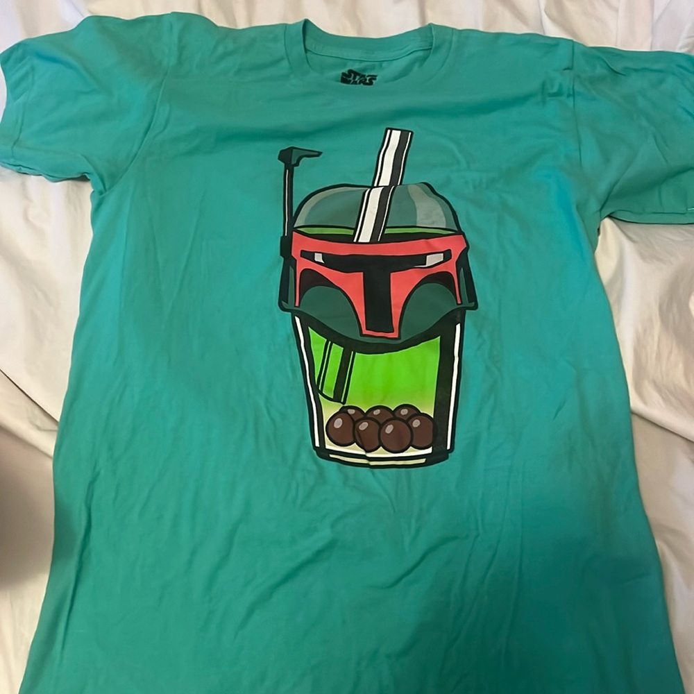 Star Wars Boba Fett Boba Tea Shirt